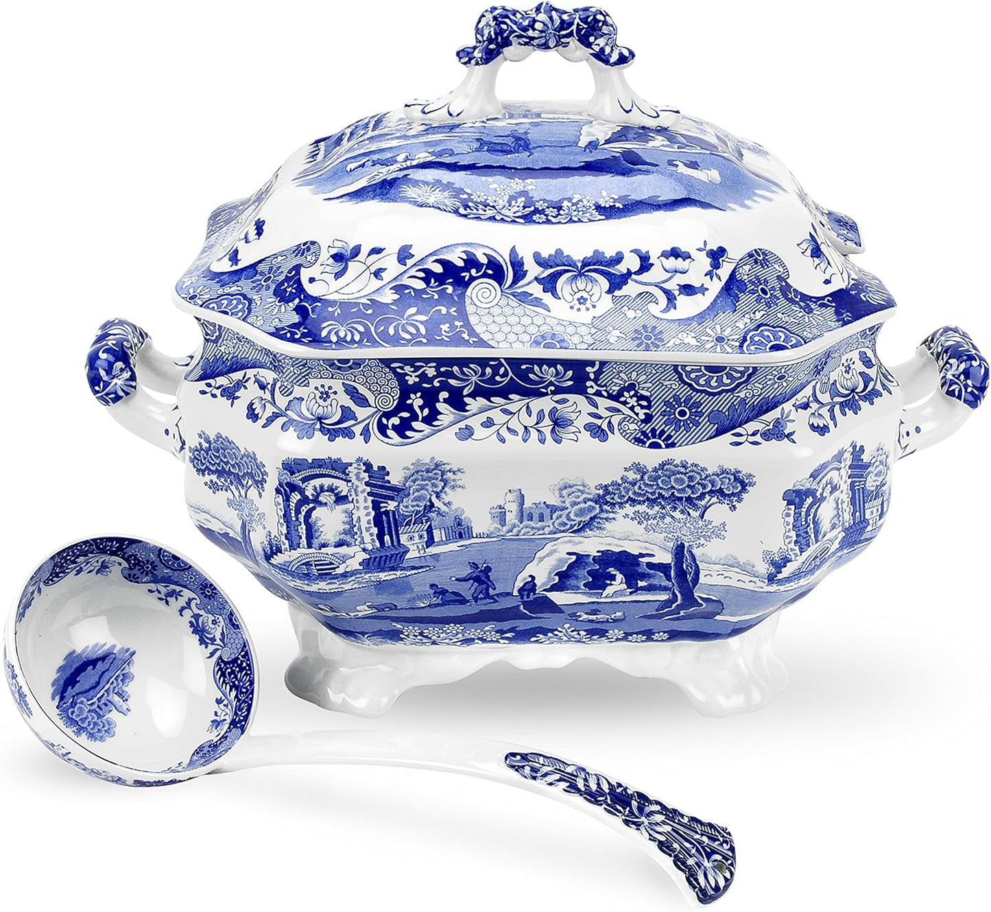 Spode Blue Italian Soup Tureen