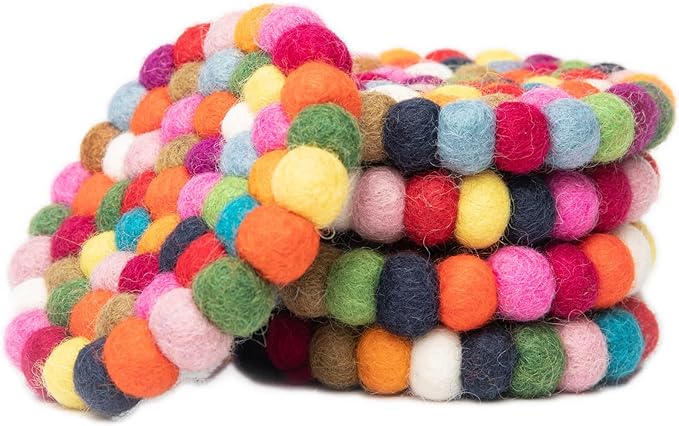 Round Felt Coasters