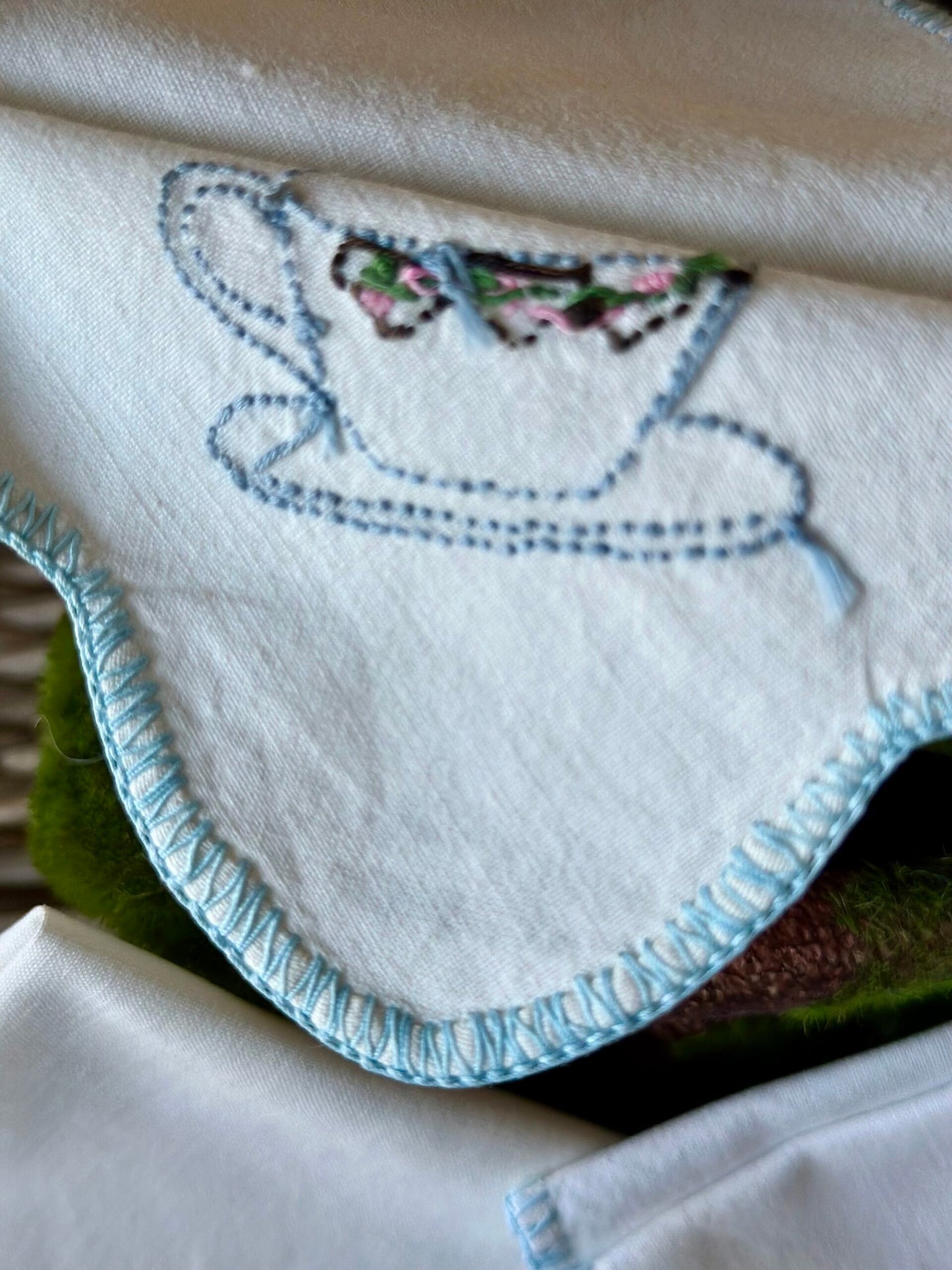 Vintage Tea Cup Napkins