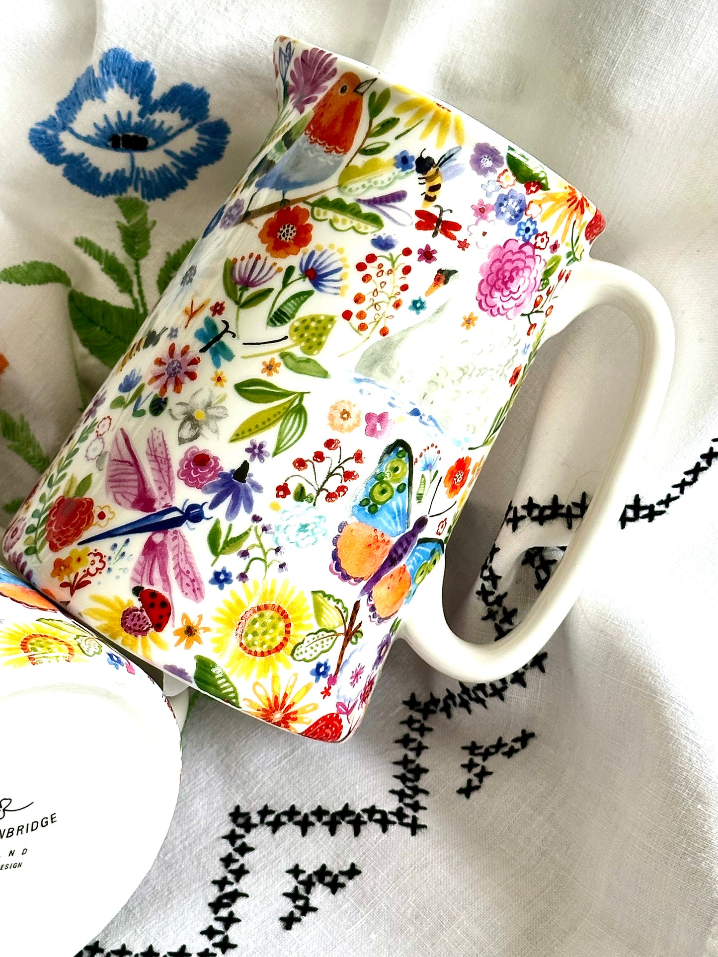 Swan Garden Pitcher