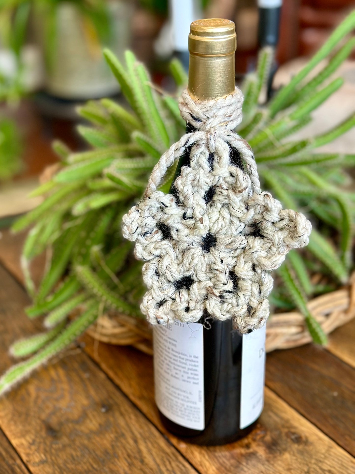 Snowflake Hand Crocheted