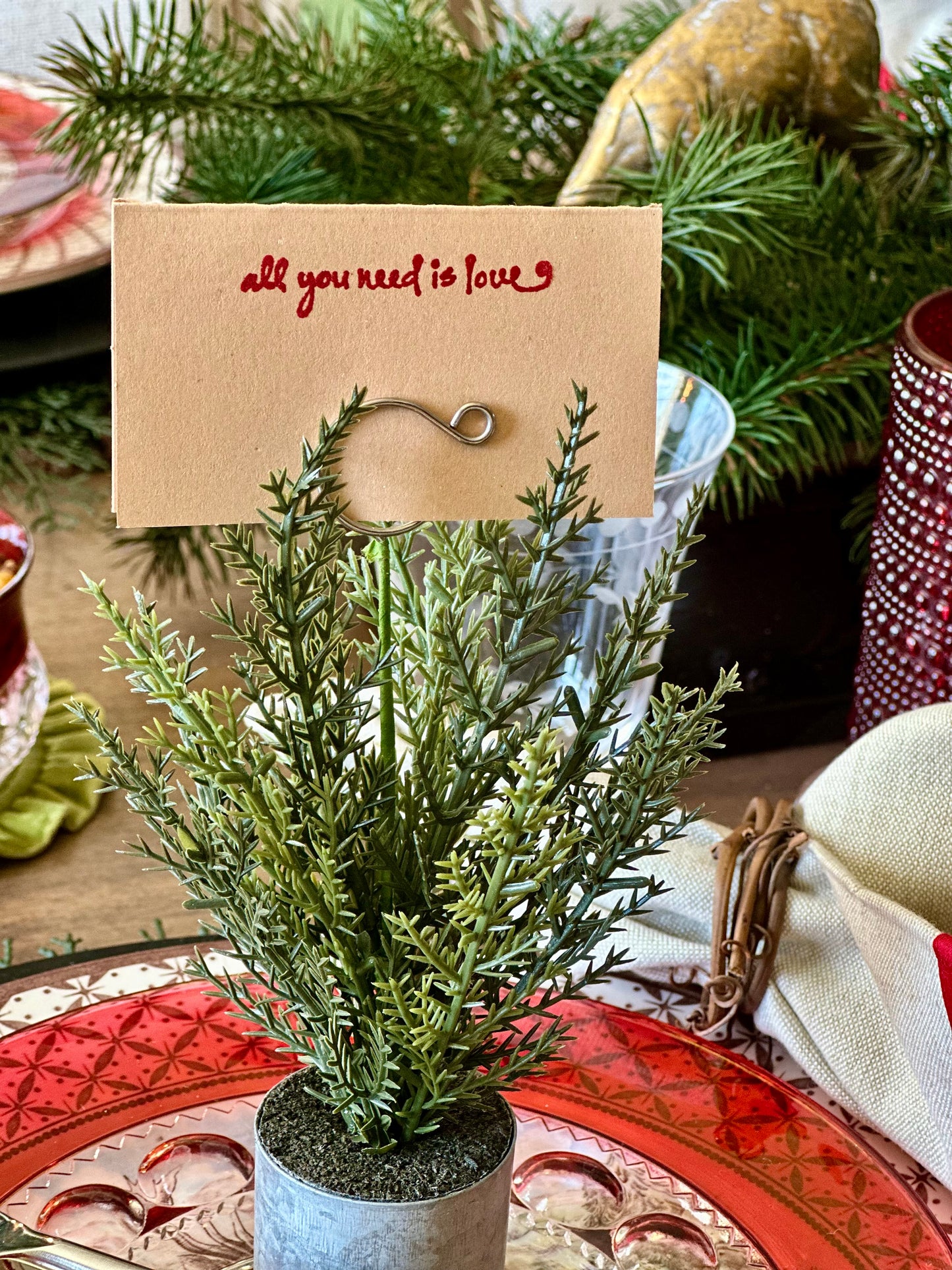 All You Need Is Love Place Cards