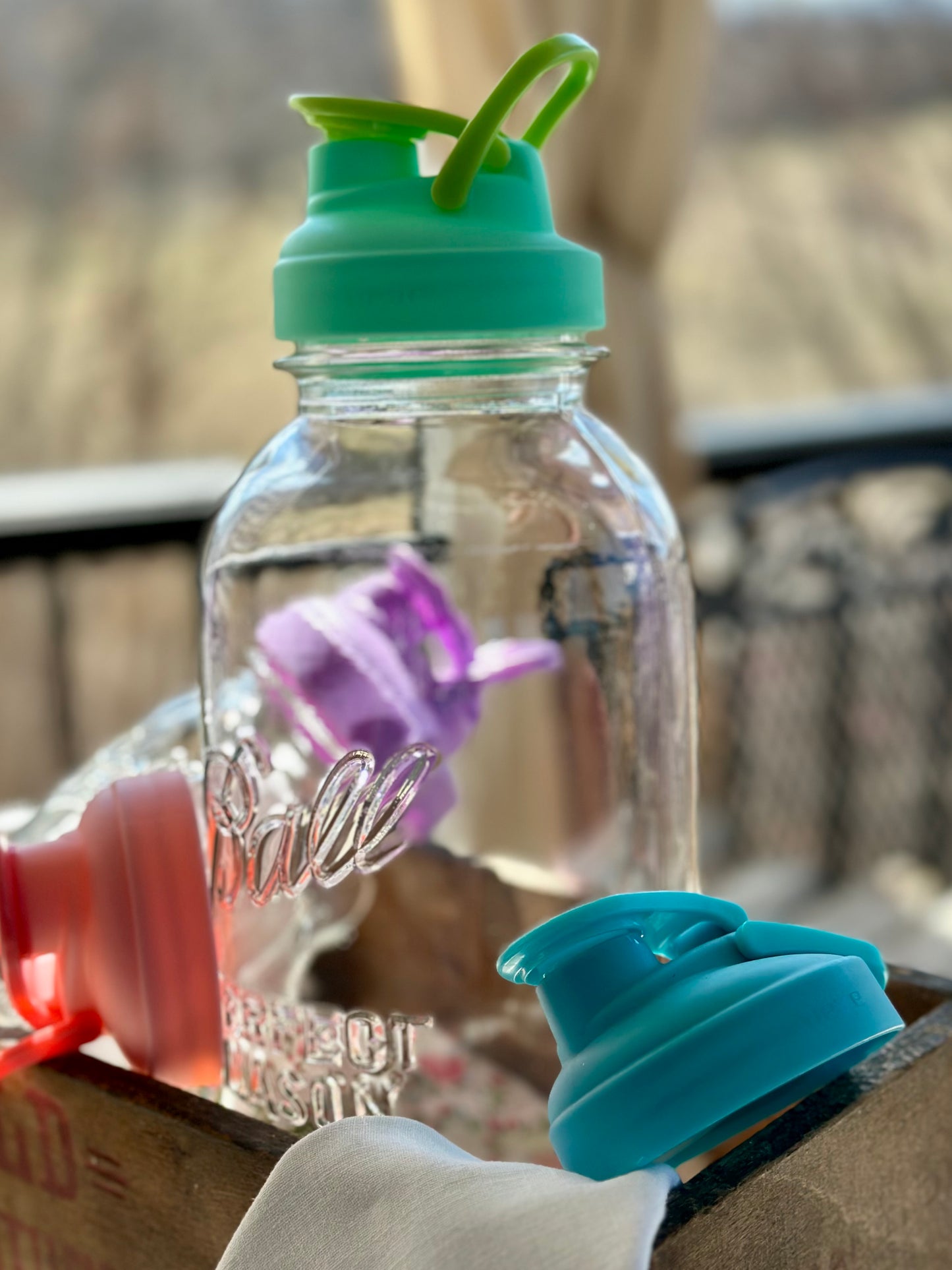 Mason Jar Pouring Lids