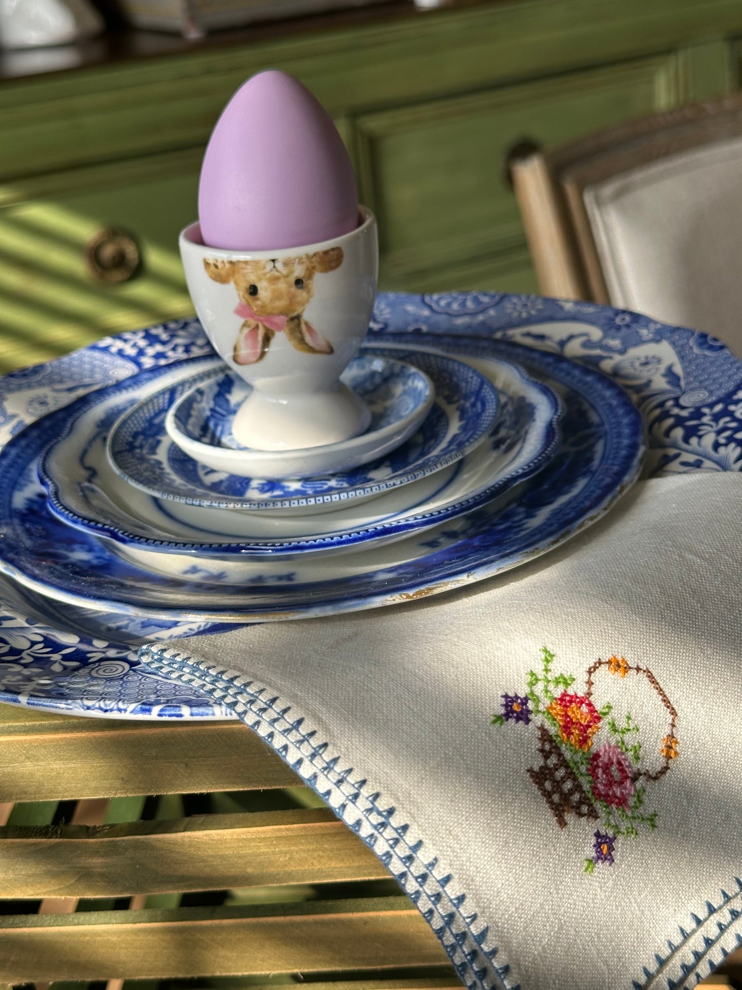 Brown Bunny Egg Cups (Set of 4)