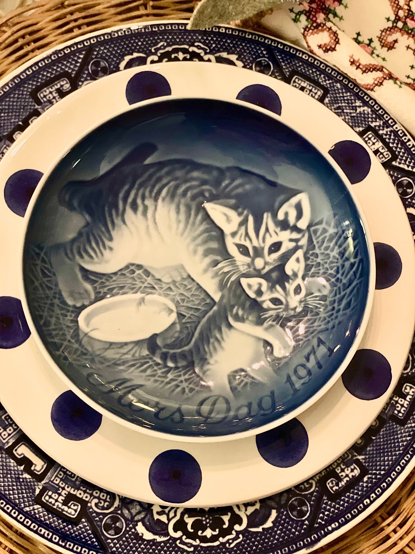 Bing & Grondahl Copenhagen Porcelain Plates
