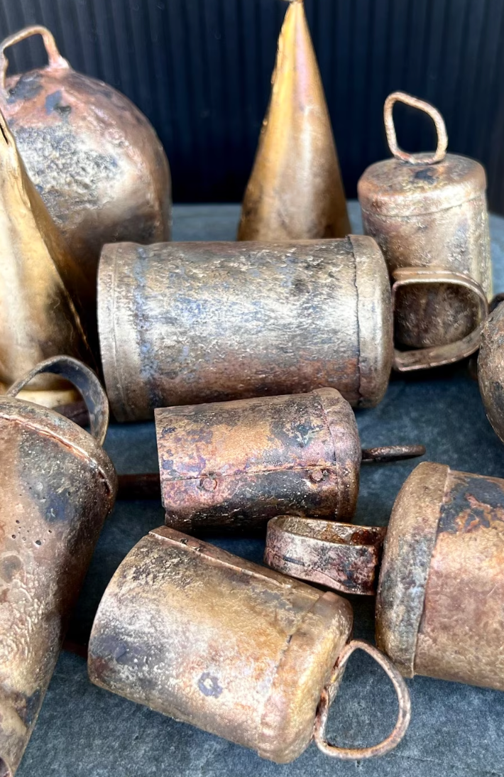 Old World Tin Bells On Etsy