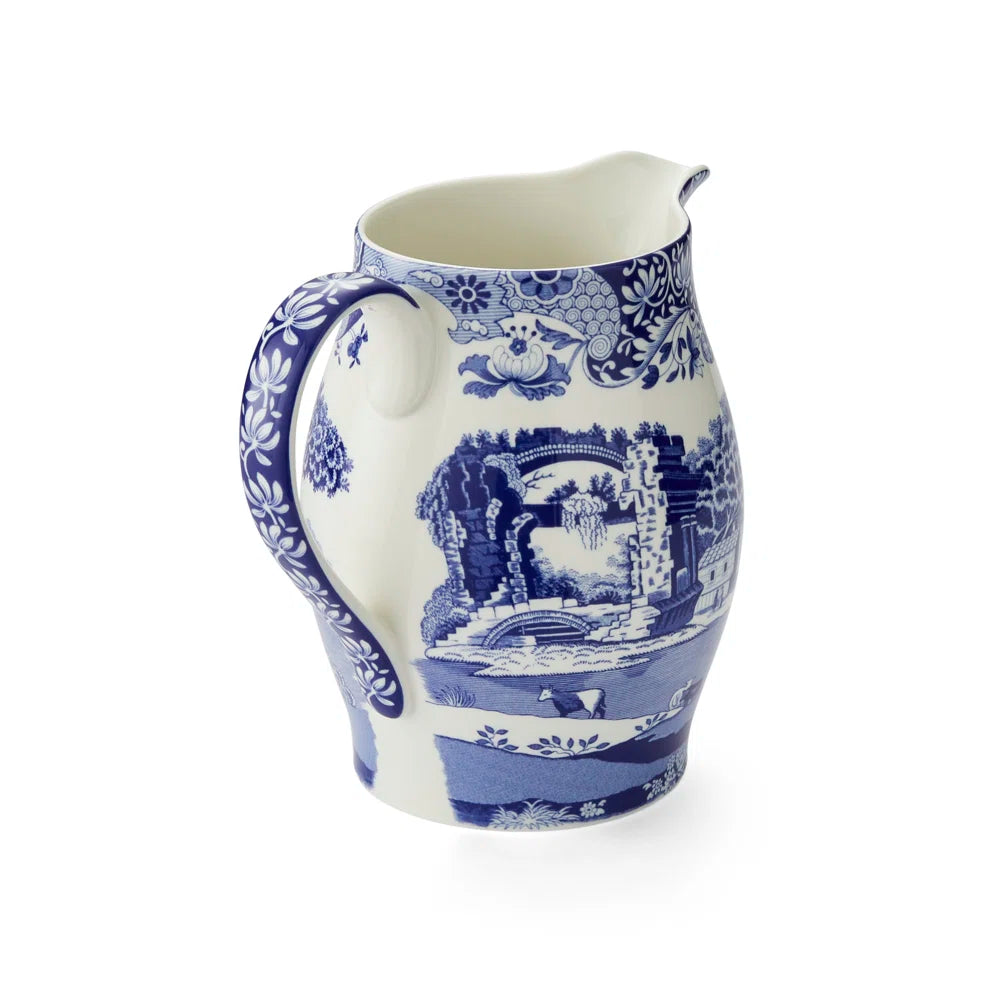 Spode Blue Italian Pitcher/Jug