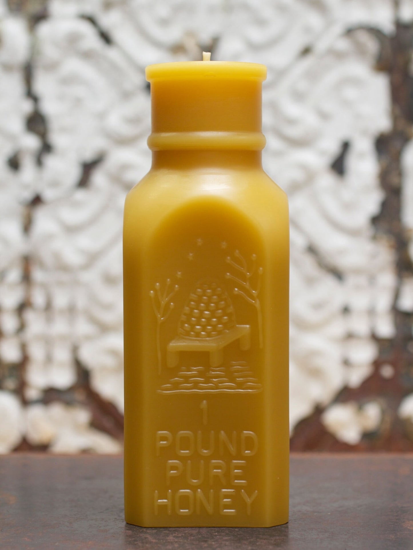 Vintage Bottle Molds Beeswax Candles