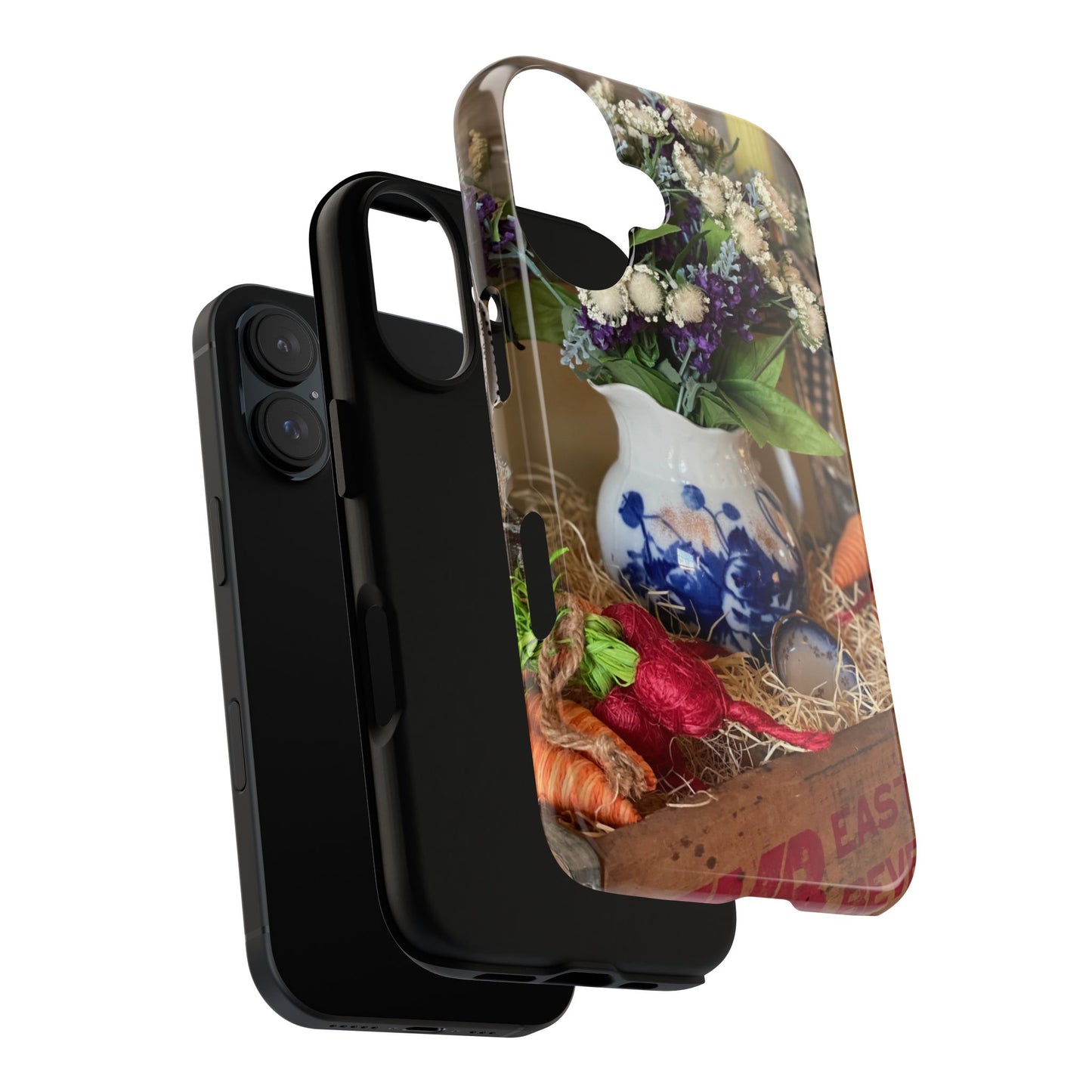 Phone Case Vintage Crate Garden Vegetables