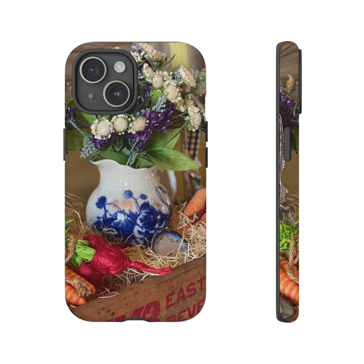 Phone Case Vintage Crate Garden Vegetables