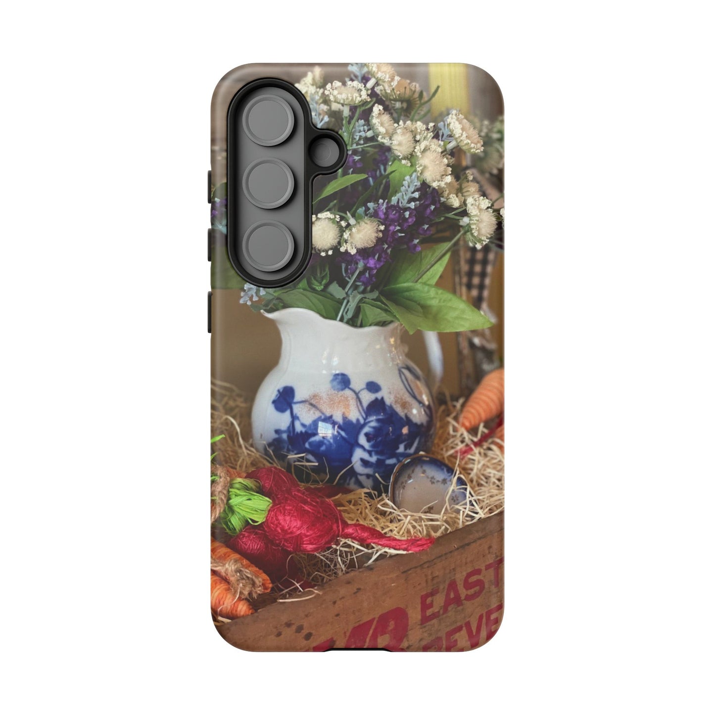 Phone Case Vintage Crate Garden Vegetables