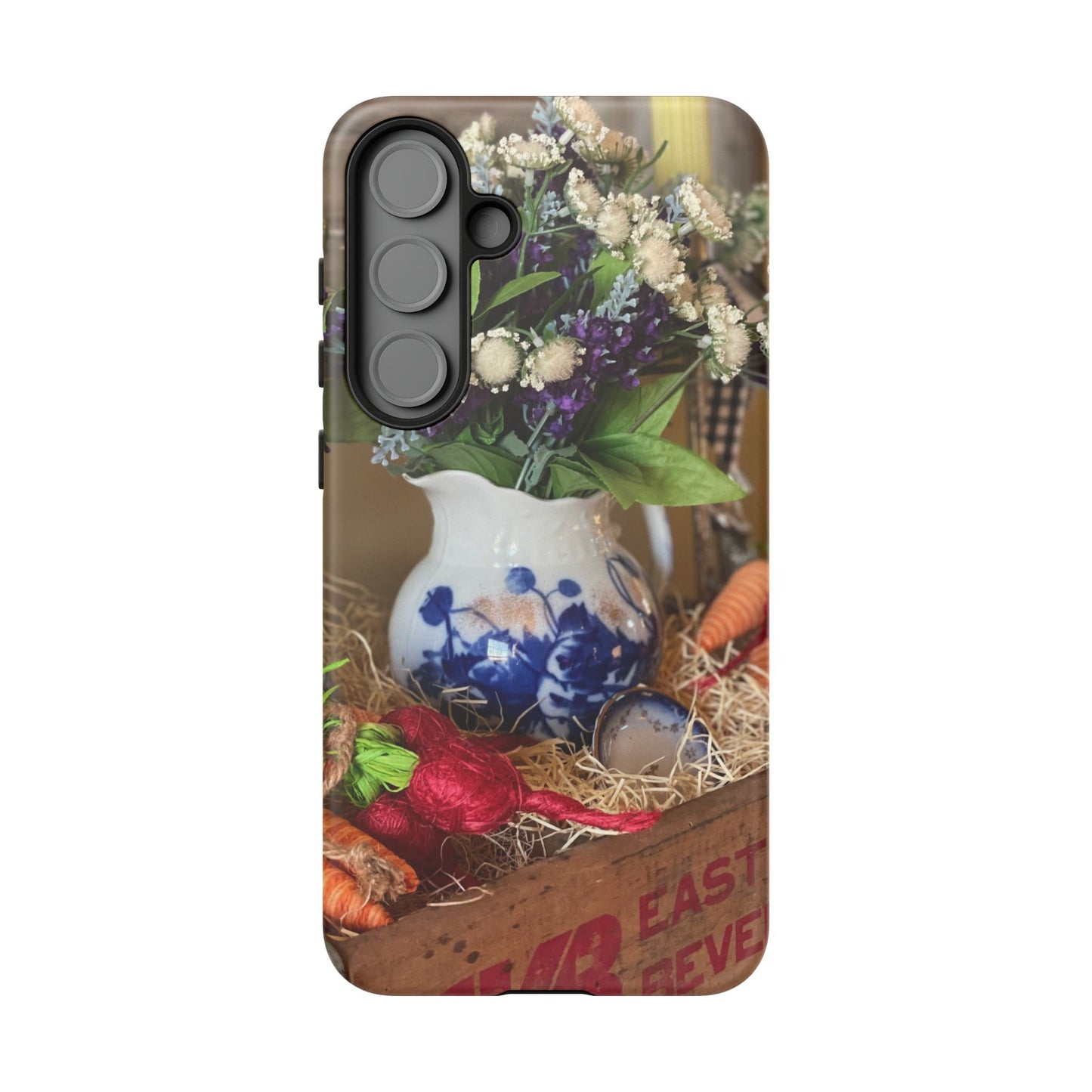 Phone Case Vintage Crate Garden Vegetables