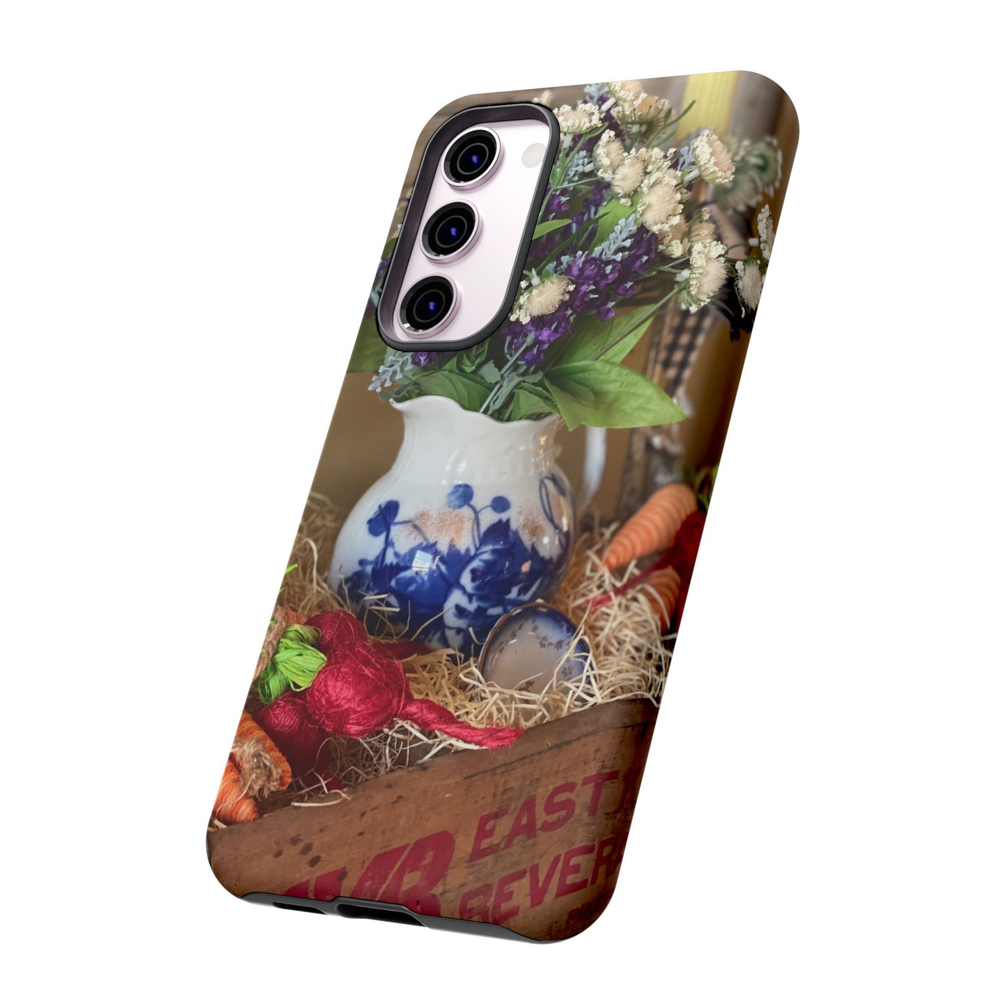 Phone Case Vintage Crate Garden Vegetables
