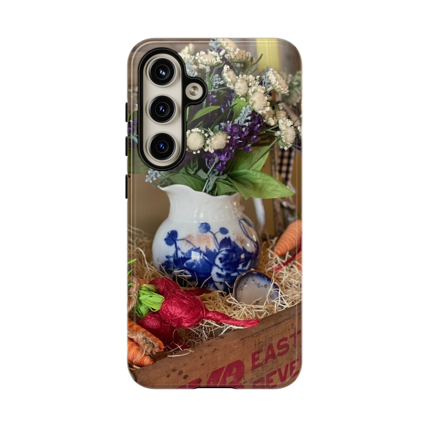 Phone Case Vintage Crate Garden Vegetables