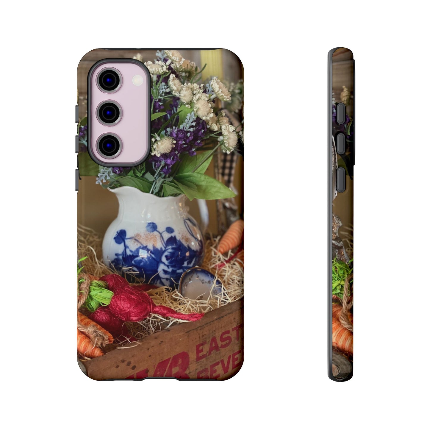 Phone Case Vintage Crate Garden Vegetables