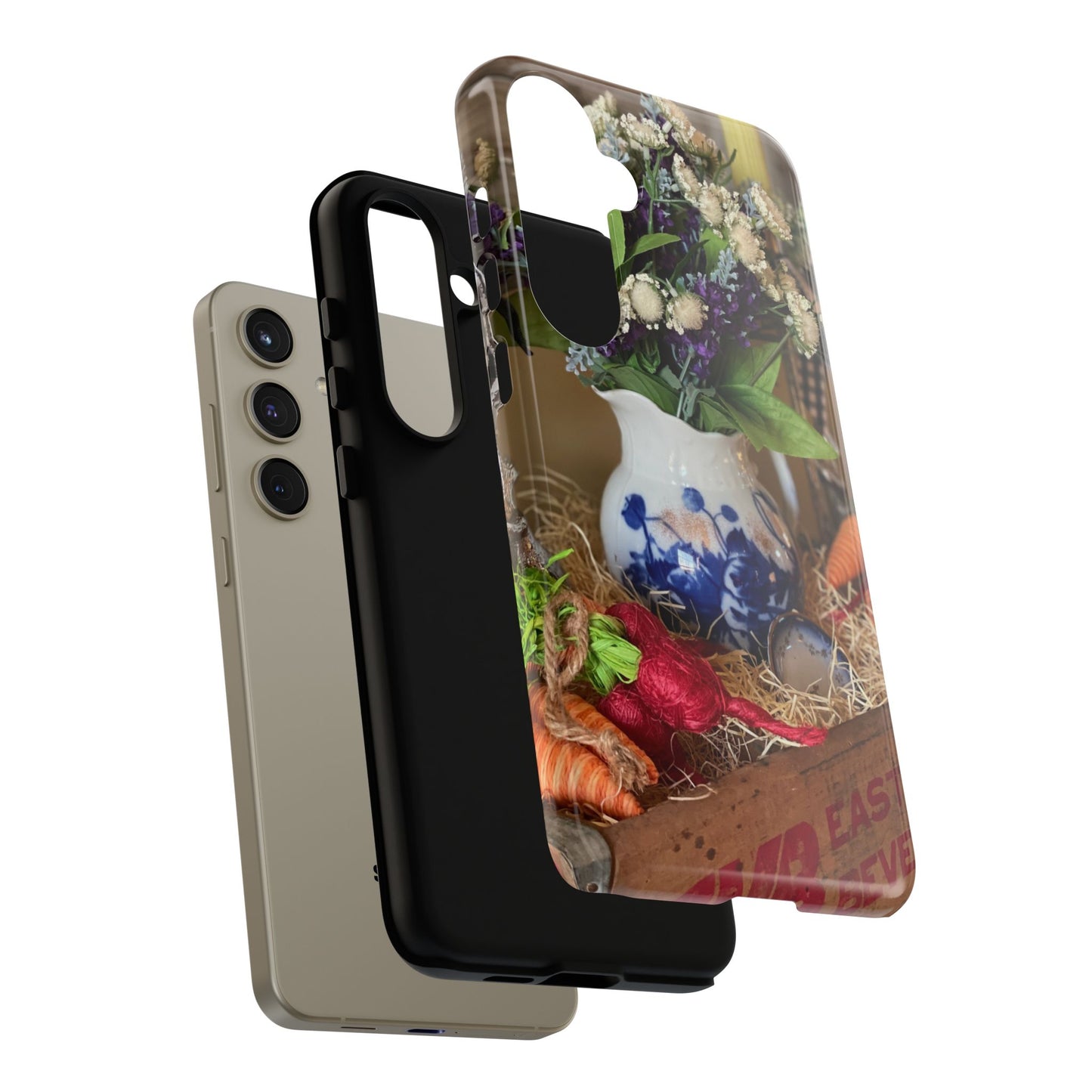 Phone Case Vintage Crate Garden Vegetables