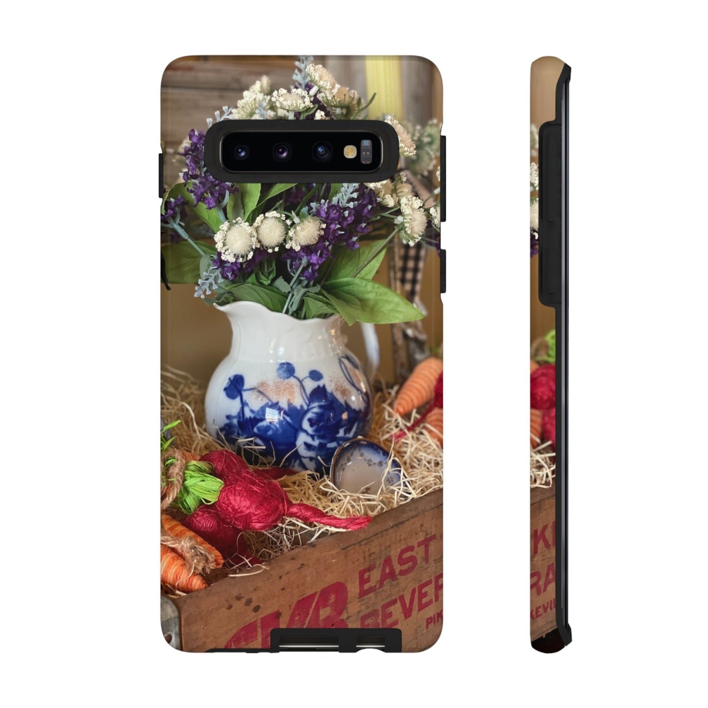 Phone Case Vintage Crate Garden Vegetables