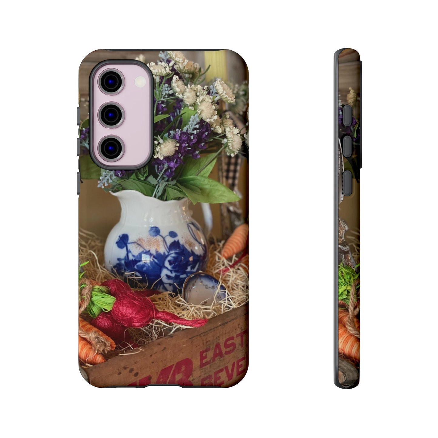 Phone Case Vintage Crate Garden Vegetables