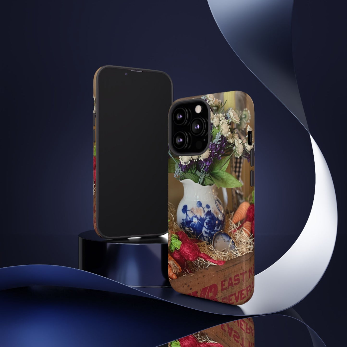 Phone Case Vintage Crate Garden Vegetables