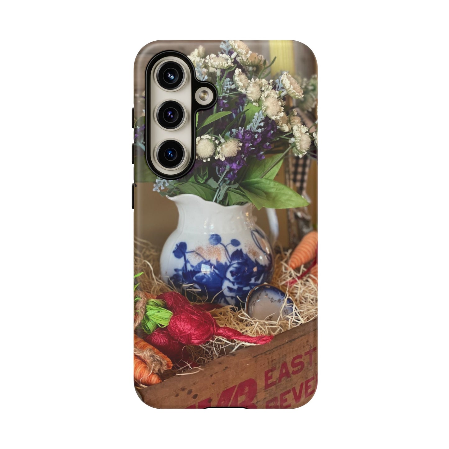 Phone Case Vintage Crate Garden Vegetables