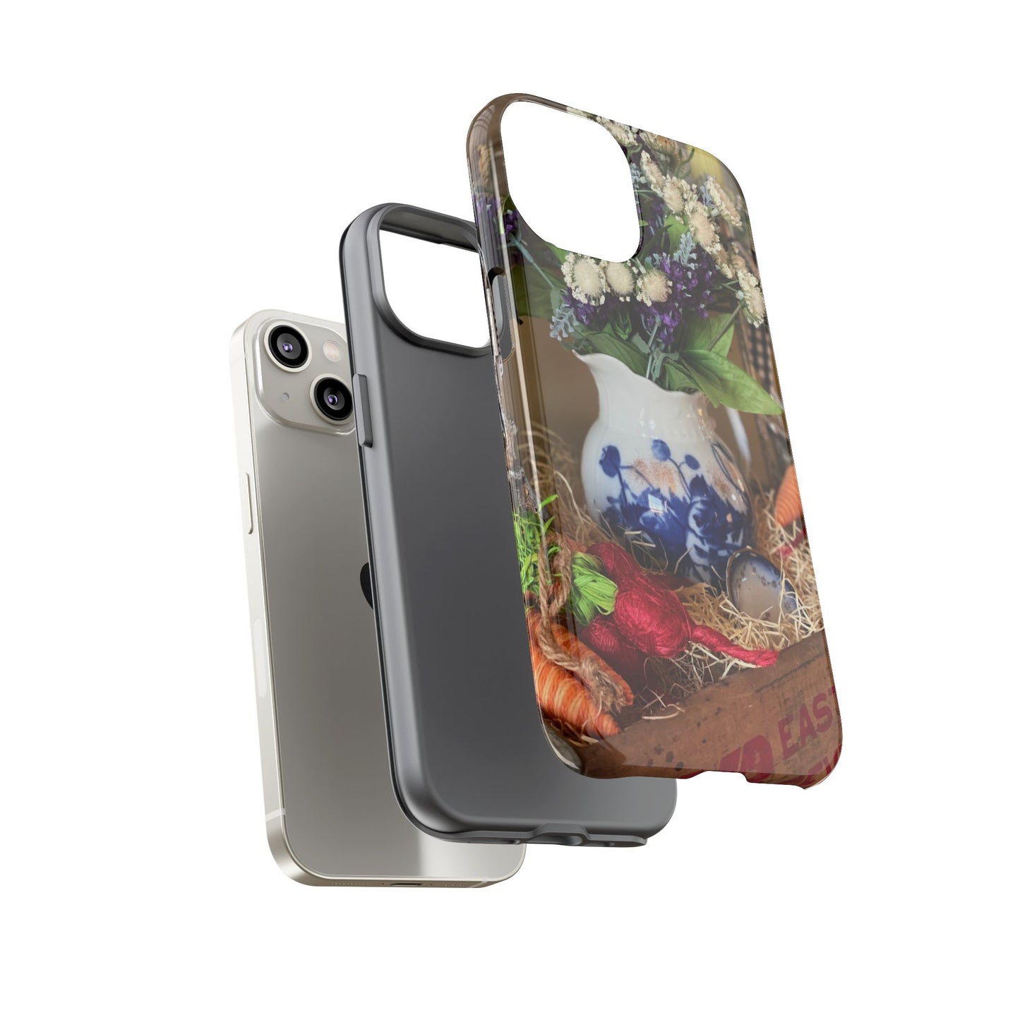 Phone Case Vintage Crate Garden Vegetables