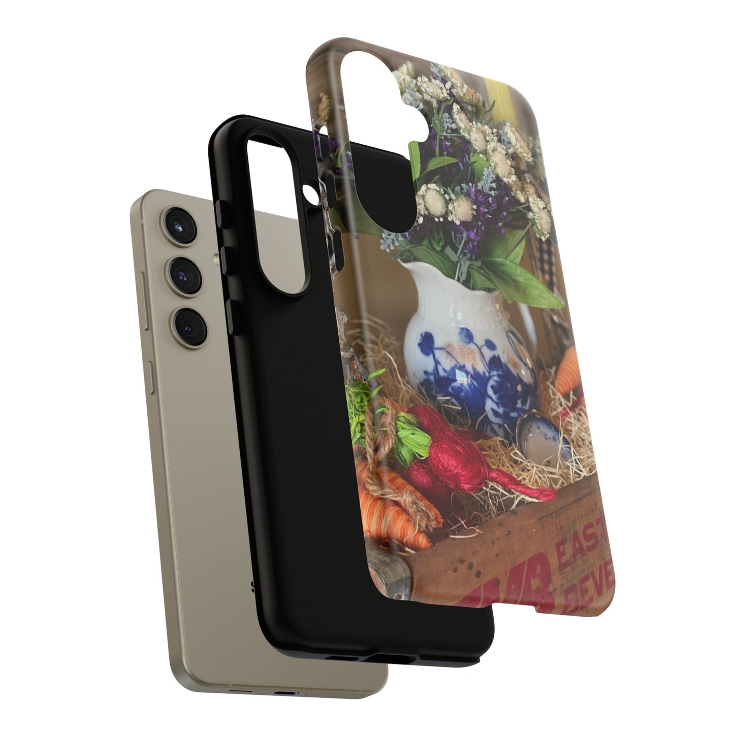 Phone Case Vintage Crate Garden Vegetables