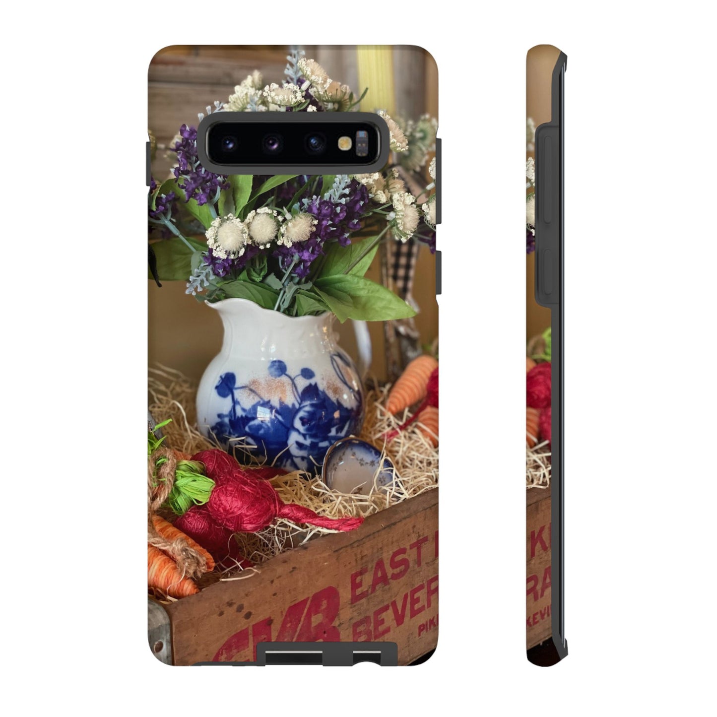 Phone Case Vintage Crate Garden Vegetables