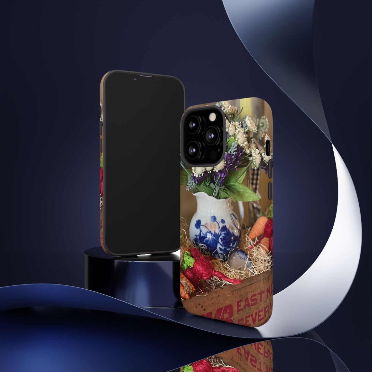 Phone Case Vintage Crate Garden Vegetables