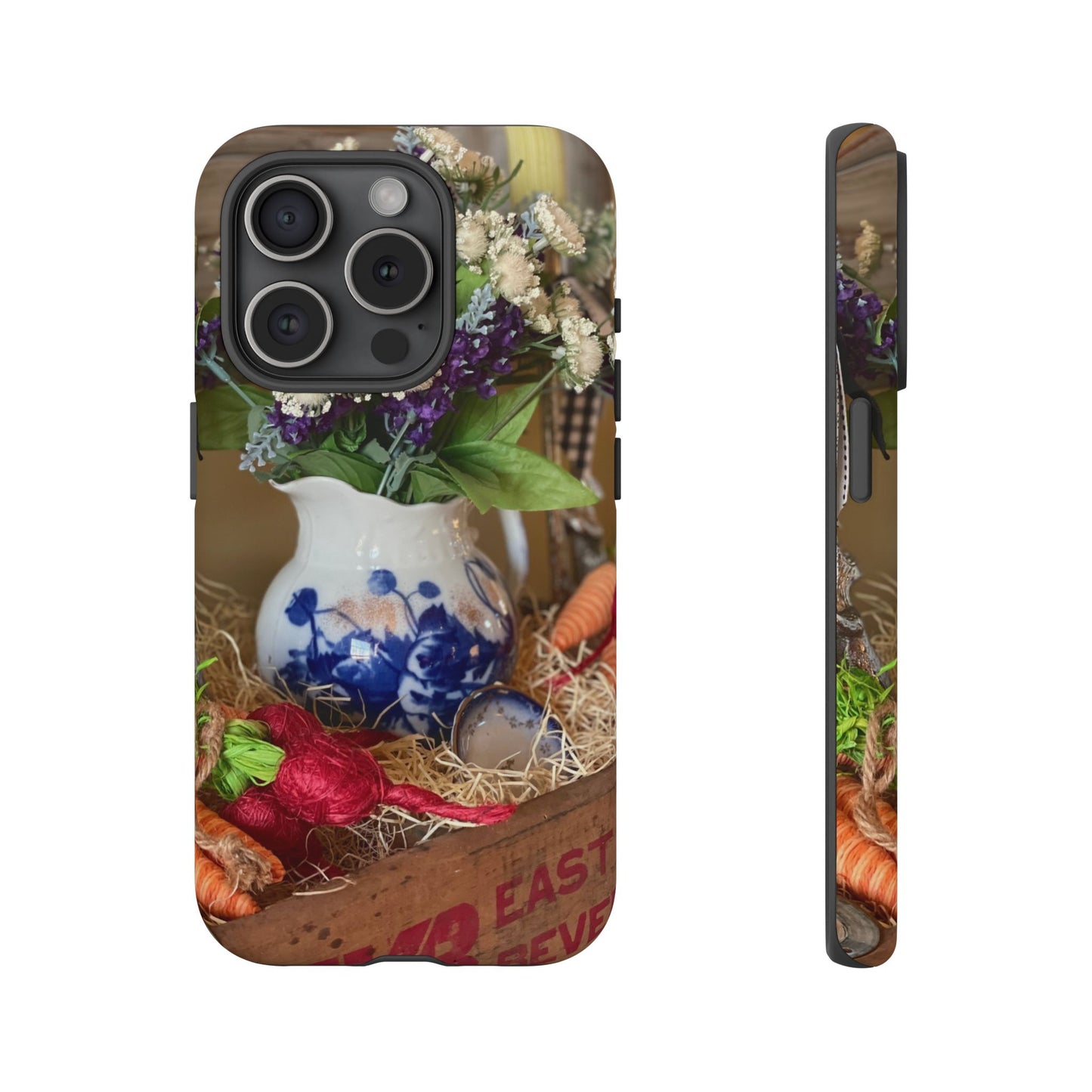 Phone Case Vintage Crate Garden Vegetables