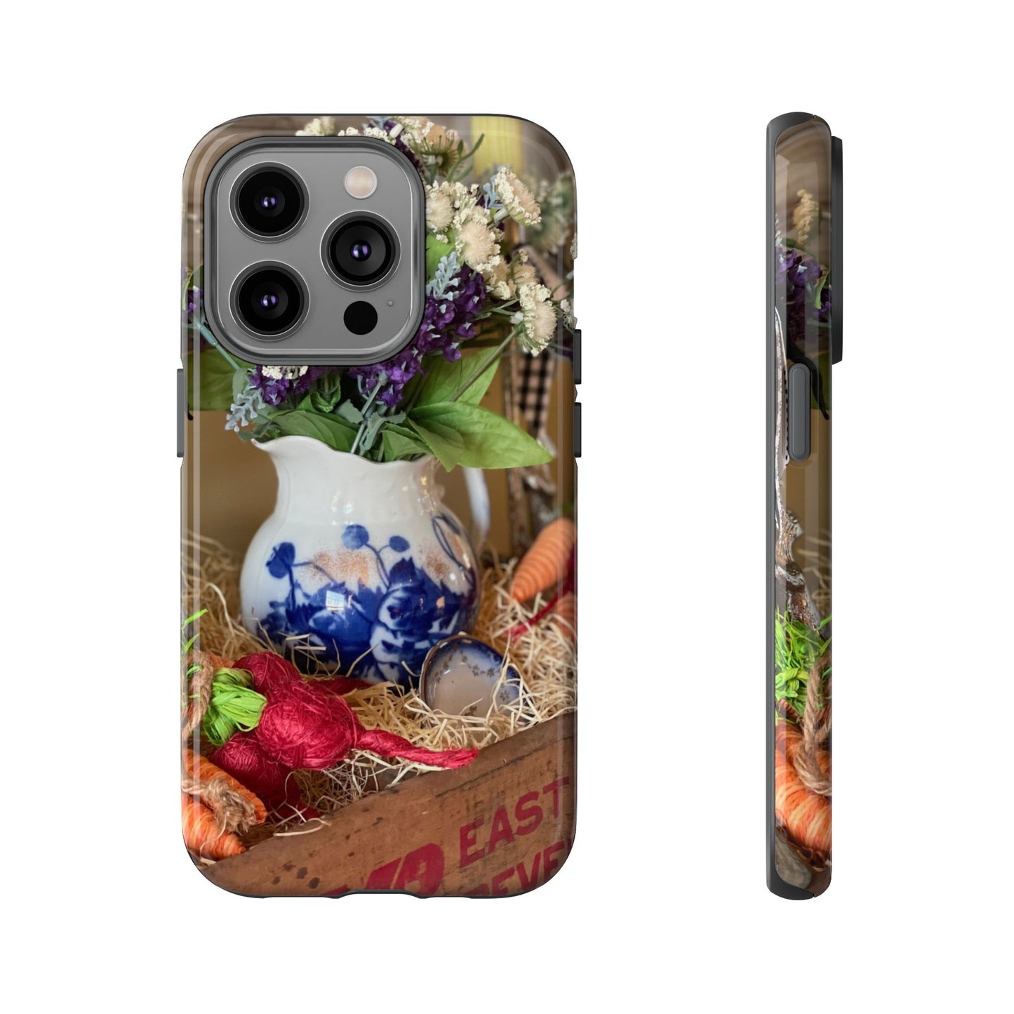 Phone Case Vintage Crate Garden Vegetables