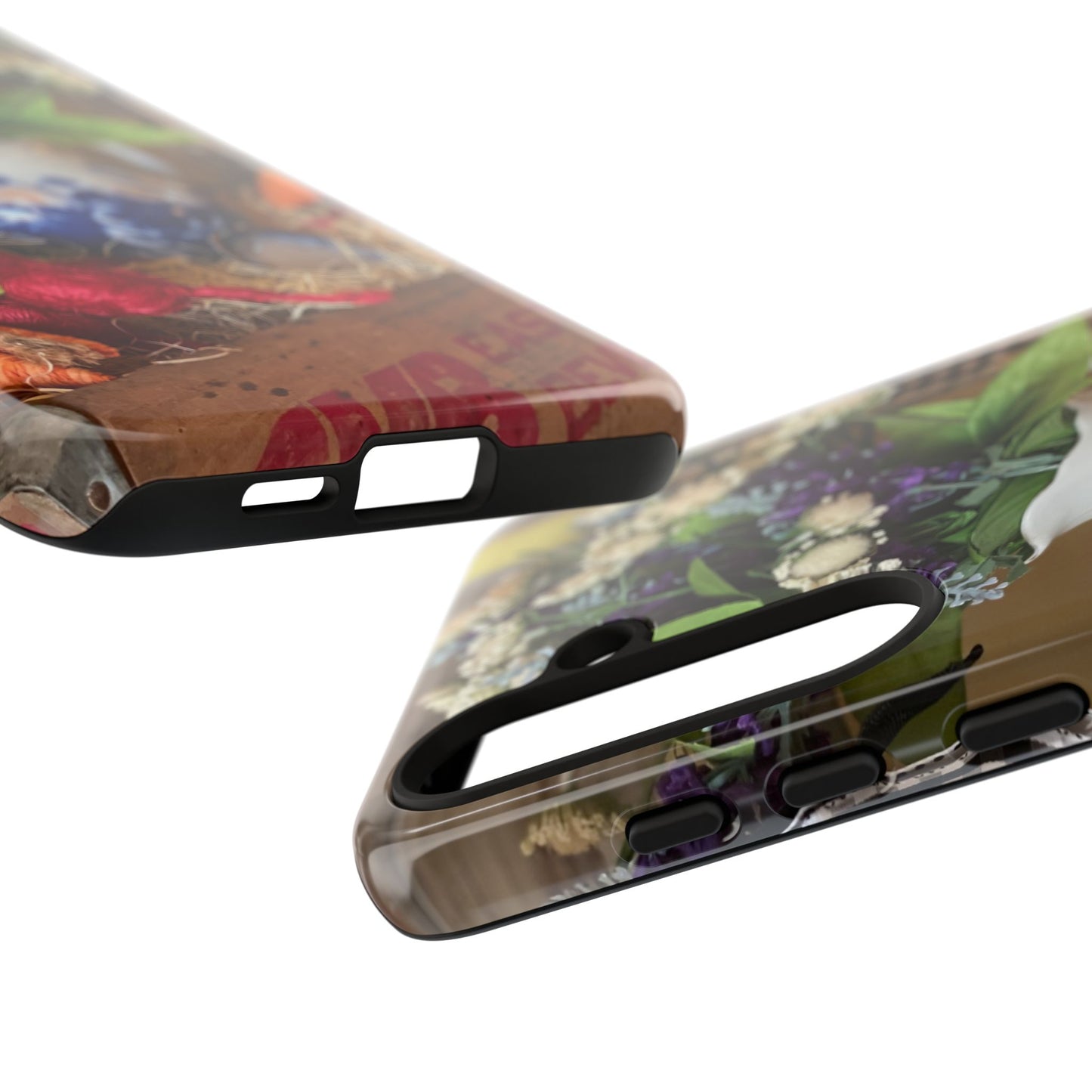 Phone Case Vintage Crate Garden Vegetables
