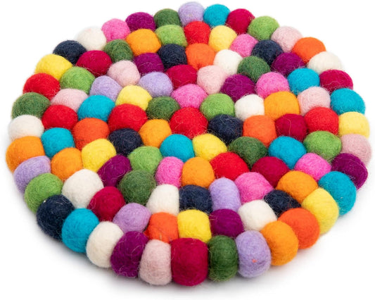 Round Felt Trivet Pot Pat